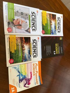 Secondary 2 Science guidebooks MC, Wisemann, EPH