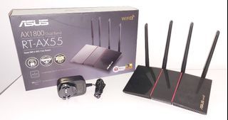 RT-AX55 Wifi6 Router AX1800 Dual Band