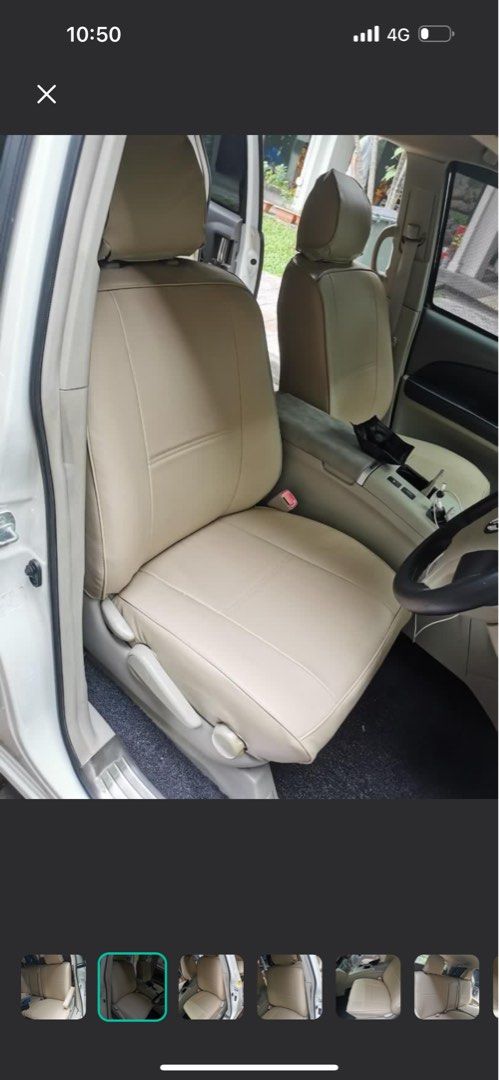 toyota estima 8 seater customised cover (Category: Seats & Cabin) located in Singapore. Submitted by sunny.auto (Listing ID 1109653623, Image 8). Description: full set at 539 sgd only choose colour in your preference waiting time about 3 weeks+ terry 90093874.