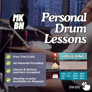 Personal Drum Lessons