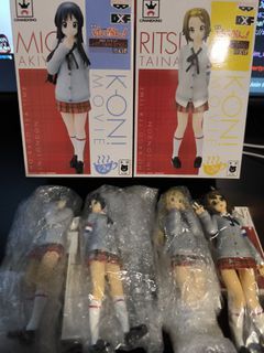 Banpresto 2013 K-on prize figurines