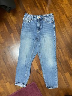 Topshop blue Mom Jeans