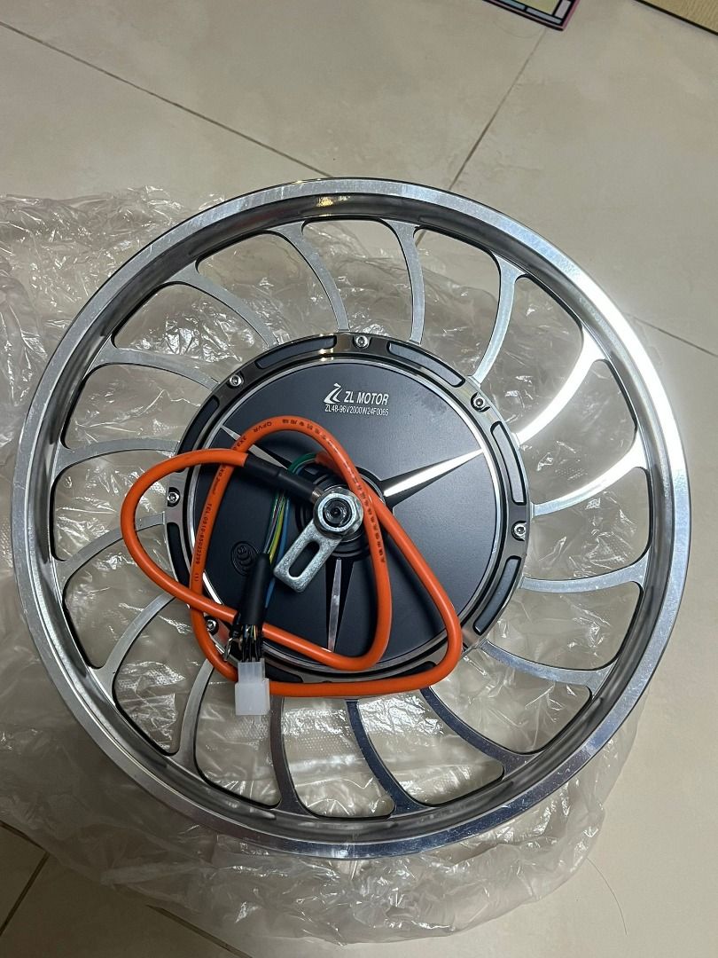 20inch 2000watt zl motor/ 2k watt motor (Category: E-Scooters & E-Bikes) located in Singapore. Submitted by ry_rentals (Listing ID 1279584995, Image 2). Description: Pm me if interested to purchase 84043022 Brand new instock 20inch ZL 2000watt motor Custom label $20 Once sold no refund Eco drive/blue tag/zebra/ any ebike .