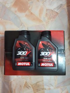 MOTUL 300V 10W50  Engine oil 100% Authentic