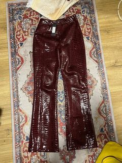 BNWT MOTELROCKS red leather pants