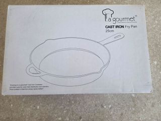 La gourmet Cast Iron Fry Pan Skillet 25cm
