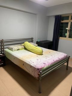 King Koil Mattress with Bed Frame