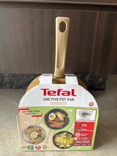 Tefal One Pick Pot Pan (Mushroom Beige)