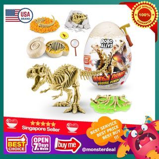 Robo Alive ZURU Mega Dino Fossil Fund T-Rex, Medium