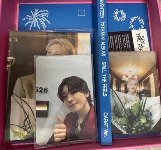 WTS/WTT Seventeen 12th Mini Album - Spill the Feels (Carat Ver.)