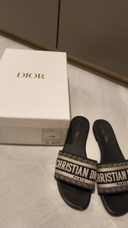 Dior Christian Dior Slides - Size 39