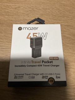 Mazer Infinite Travel Pocket 45W PD Charger