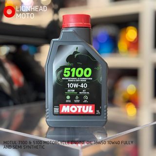 MOTUL 7100 5100 MOTORCYCLE ENGINE OIL 15w50 10W40 FULLY AND SEMI SYNTHETIC SG SELLER