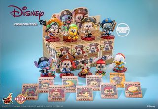 [SEALED] Hot Toys Cosbi Collection CBX190 Disney Pirate Collection (8 Pcs)