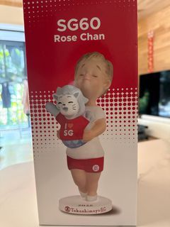 SG60 Rose Chan Figurine - Takashimaya S.C.