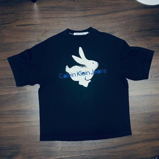 Calvin Klein Jeans Year of the Rabbit Oversized Tee - XXS