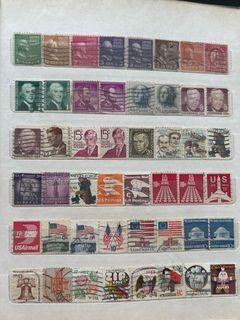 Vintage US Stamp Collection - Various Themes