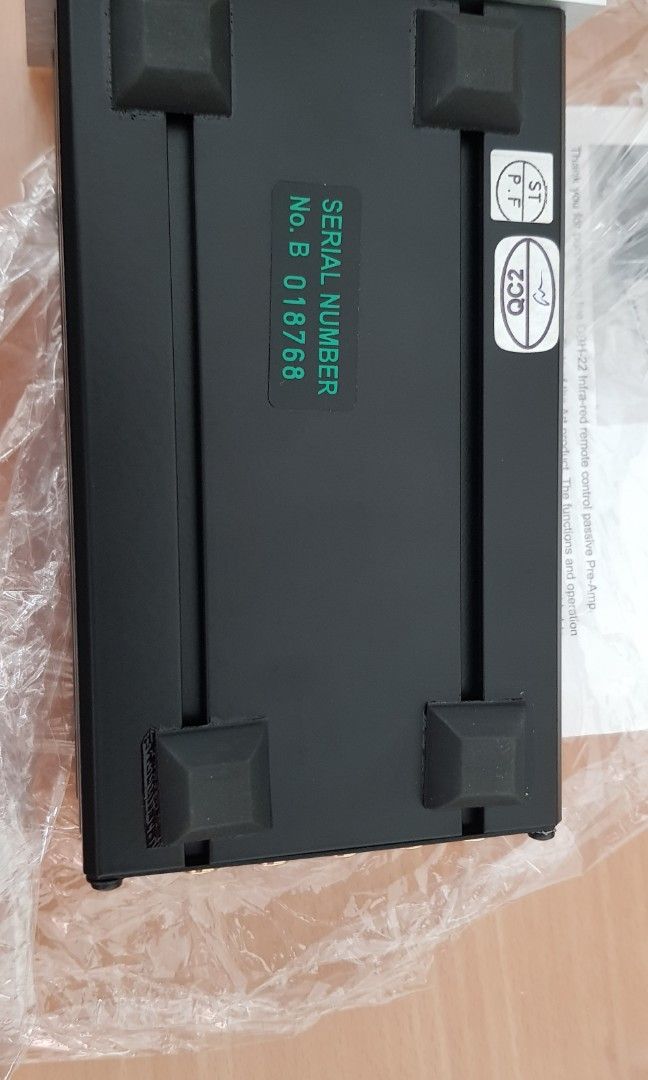 Creek OBH-22 Passive Pre-Amp (Control Pre Amp) (Category: Other Audio Equipment) located in Singapore. Submitted by lfran32 (Listing ID 1405010304, Image 7). Description: - Creek OBH-22 passive pre-amp - Includes original box, remote, operating instructions and original OBH 1 power supply. - Multiple inputs and outputs - Volume control and mute function - Auto power off once volume is selected for pure passive pass through to avoid any interferen