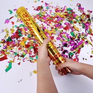 Handheld Confetti Cannons - Wedding/Opening Celebration Confetti Tubes