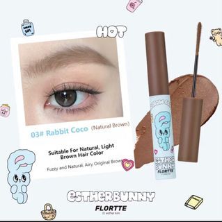 FLORTTE Esther Bunny Eyebrow Gel - 03 Rabbit Coco