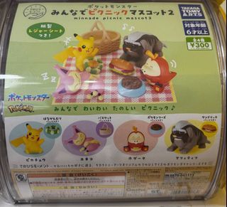 WTS/WTT Pokemon Gachapon Figurine Takara Tomy Arts (Fuecoco, Sylveon, Helioptile)