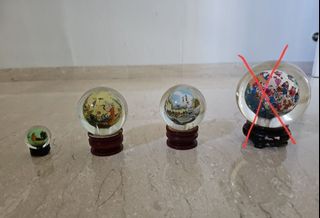 Crystal Balls Home decor display