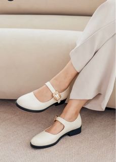Sunday Staples Kith Buckle Maryjane in Cream