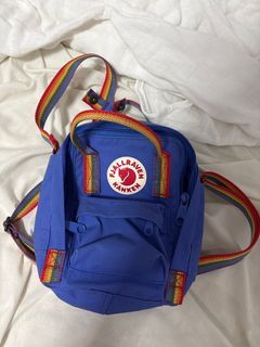 Kanken rainbow cobalt blue slingbag sling crossbody
