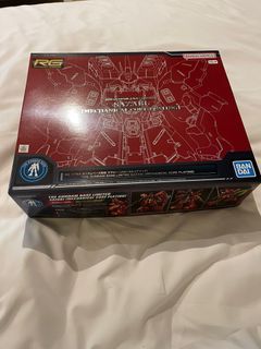 (Ready stock)RG 1/144 Gundam Base Limited Sazabi Mechanical Core Plating