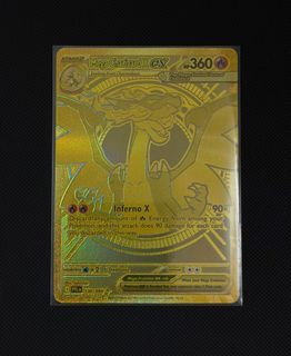 Mega Charizard EX Gold Card Phantasmal Flame MUR Mint condition!