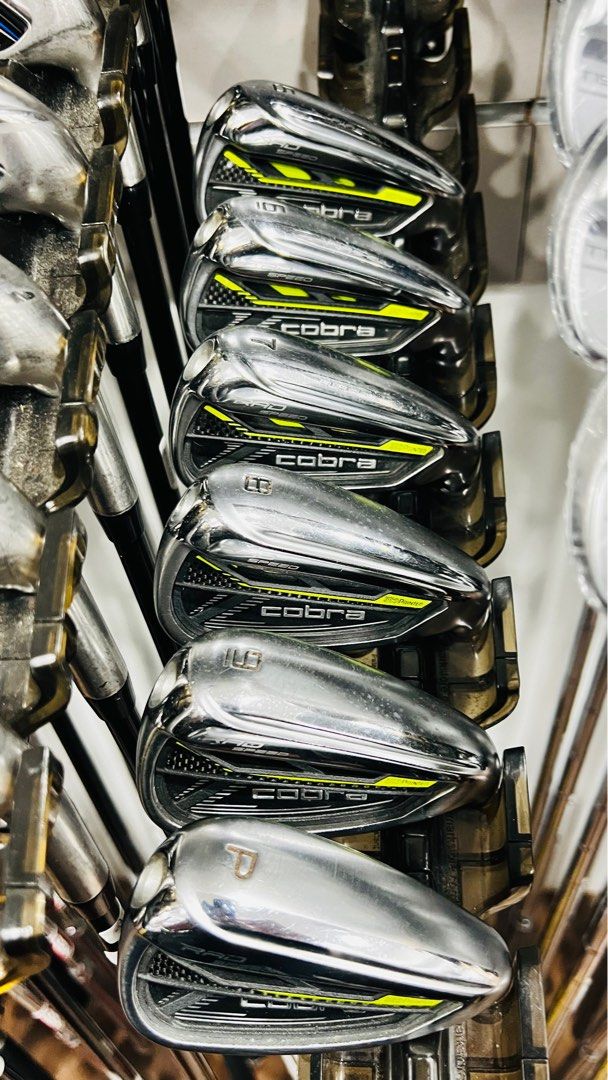 ✅Golf #11559 Cobra RAD Speed King Iron Set @ 5,6,7,8,9,P.(6p) @ flex: Stiff @ shaft: KBS Tour by FST S @ steel shaft @ second hand (Category: Golf) located in Singapore. Submitted by cilinduan (Listing ID 1402388343, Image 4). Description: #11559 Cobra RAD Speed King Iron Set @ 5,6,7,8,9,P.(6p) @ flex: Stiff @ shaft: KBS Tour by FST S @ steel shaft @ second hand .