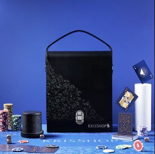 KRISSHOP Poker Set with Case SQ