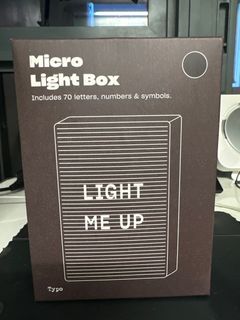 TYPO Micro Light Box