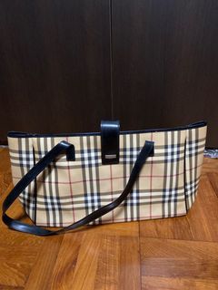 Burberry Checkered Shoulder Bag