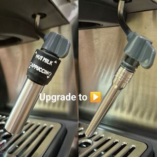 Steam Wand upgrade for Delonghi Espresso Machines