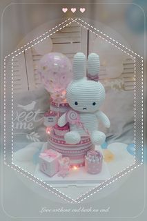 🇸🇬  2 Tiers Baby Diapers Cake FREE Balloon 🎈 