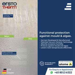 Stop Mould. Block Condensation. Protect Walls with ERSTOMOULD & ERSTOTHERM. Collection item 3
