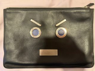 Fendi Robot Face Clutch