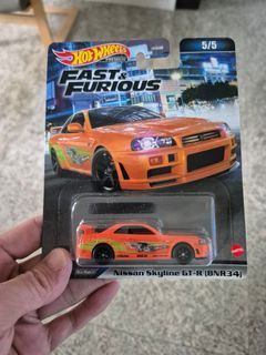 Hot Wheels Fast & Furious Nissan Skyline GT-R (BNR34)