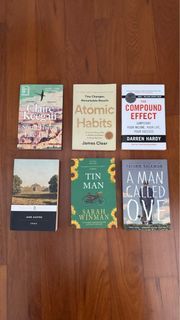 Assorted Books - Fiction, Self-Help, Thrillers