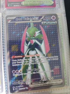 Iron Valiant EX Future Pokemon Card
