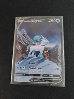 Ice Rider Calyrex V Pokemon Card