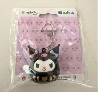Kuromi / Melody Daruma SimplyGo EZ-Link Charm