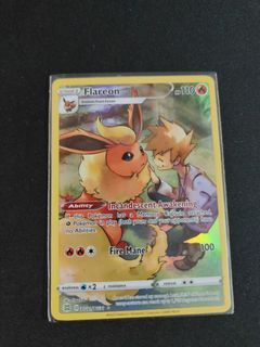 Pokemon TCG Flareon Incandescent Awakening Card