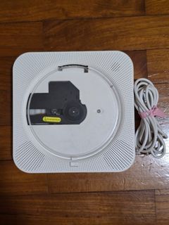 (Available) White Wall CD Player