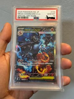 (2 on hand!) PSA 10 Mega Charizard X ex Special Art Rare #110