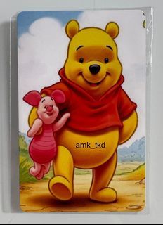 THE BEST AND MOST USEFUL GIFT! Brand new Winnie The Pooh Ezlink card for sale! 😊