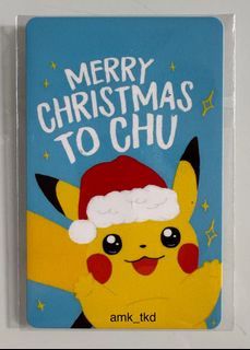 THE BEST AND MOST USEFUL GIFT! Brand new Pokemon Pikachu Ezlink card for sale! 😊