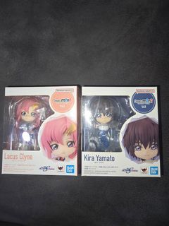 Kira Yamato & Lacus Clyne Figuarts Mini Bandai Namco