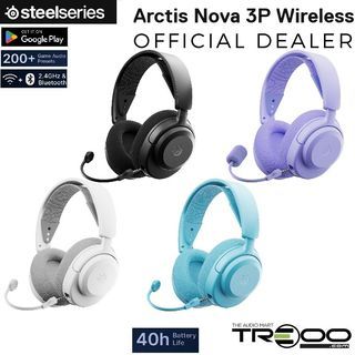 [Official]($6 Cashback!) SteelSeries Arctis Nova 3P Wireless Bluetooth+2.4GHz Multi-Platform Over-Ear Gaming Headset with Mic